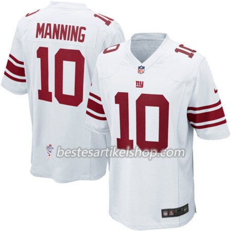 Herren New York Giants Trikot Eli Manning 10 Nike Weiß Herren New York Giants Trikot Eli Manning 10 Nike Weiß